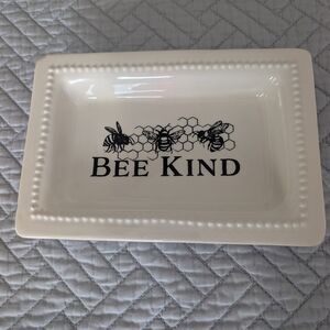 Ashland White 'Bee Kind' 8" Tray